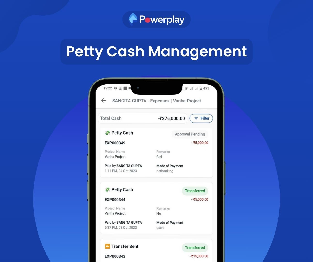 Petty Cash Management