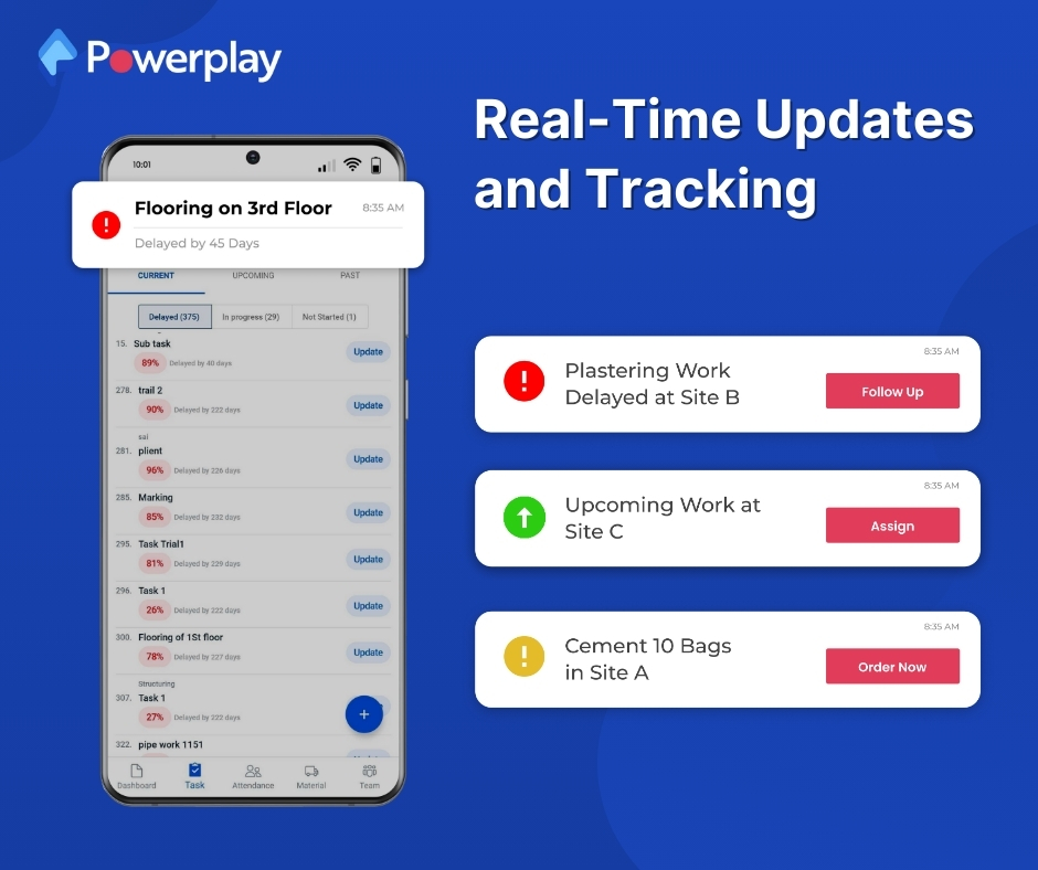 Real-Time Updates and Tracking