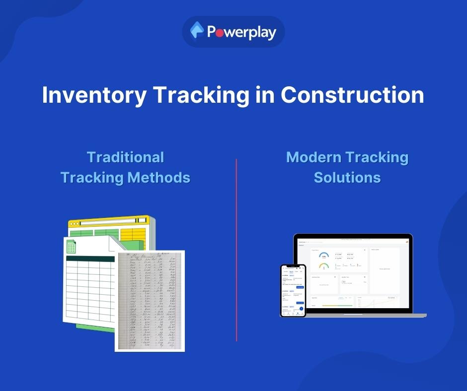 Inventory tracking in construction