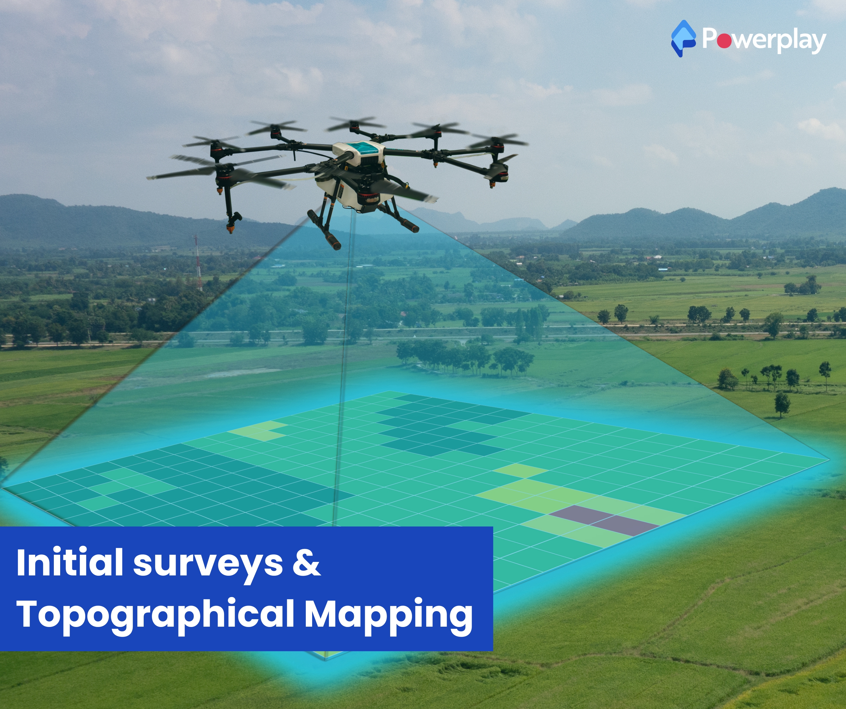 Initial surveys and Topographical Mapping